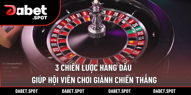 3 chiến lược hàng đầu giúp hội viên chơi giành chiến thắng