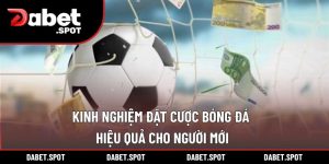 Kinh Nghiệm Đặt Cược Bóng Đá Hiệu Quả Cho Người Mới