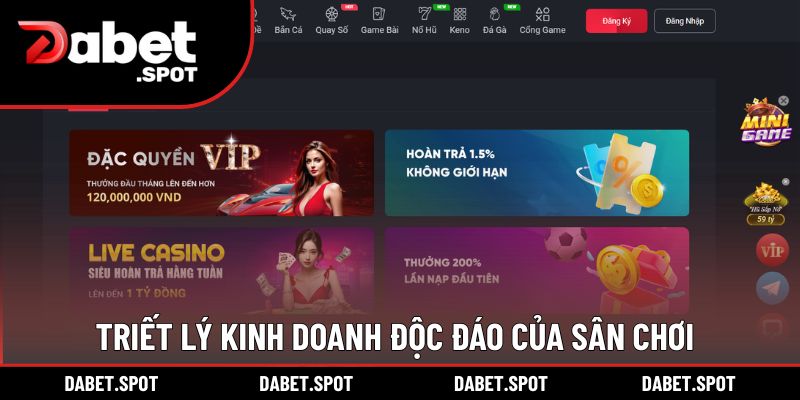 Sân chơi luôn cố gắng phục vụ hội viên tốt nhất